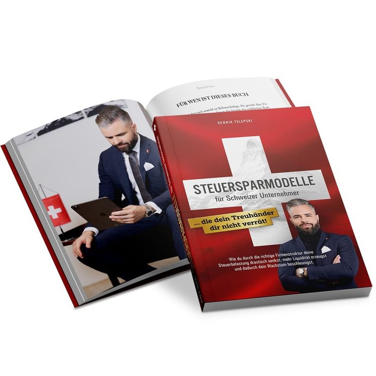 Buch «Steuersparmodelle für Schweizer Unternehmer»